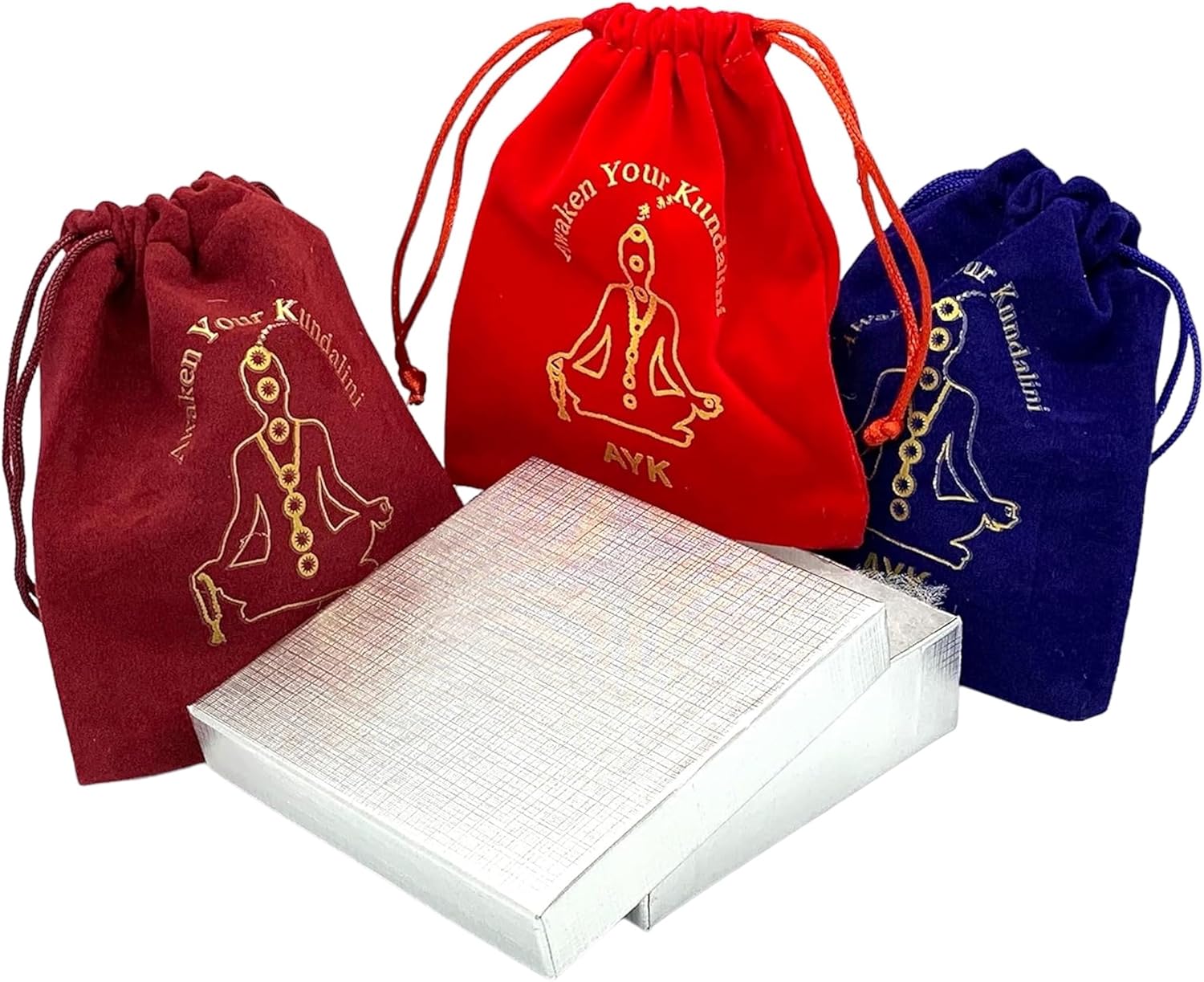 Hand Knotted 8mm Lapis Lazuli Mala Beads Necklace, Third Eye & Throat Chakra Healing, Intuition & Communication, Natural Undyed