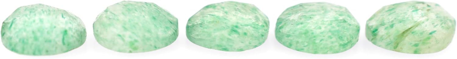 Green Strawberry Loose Stone Beads Cabochon Brilliant Rose Cut Oval Shape 4X5 to 5X7 mm Flat Back Gemstone Drill Bead Making Jewelry Supply