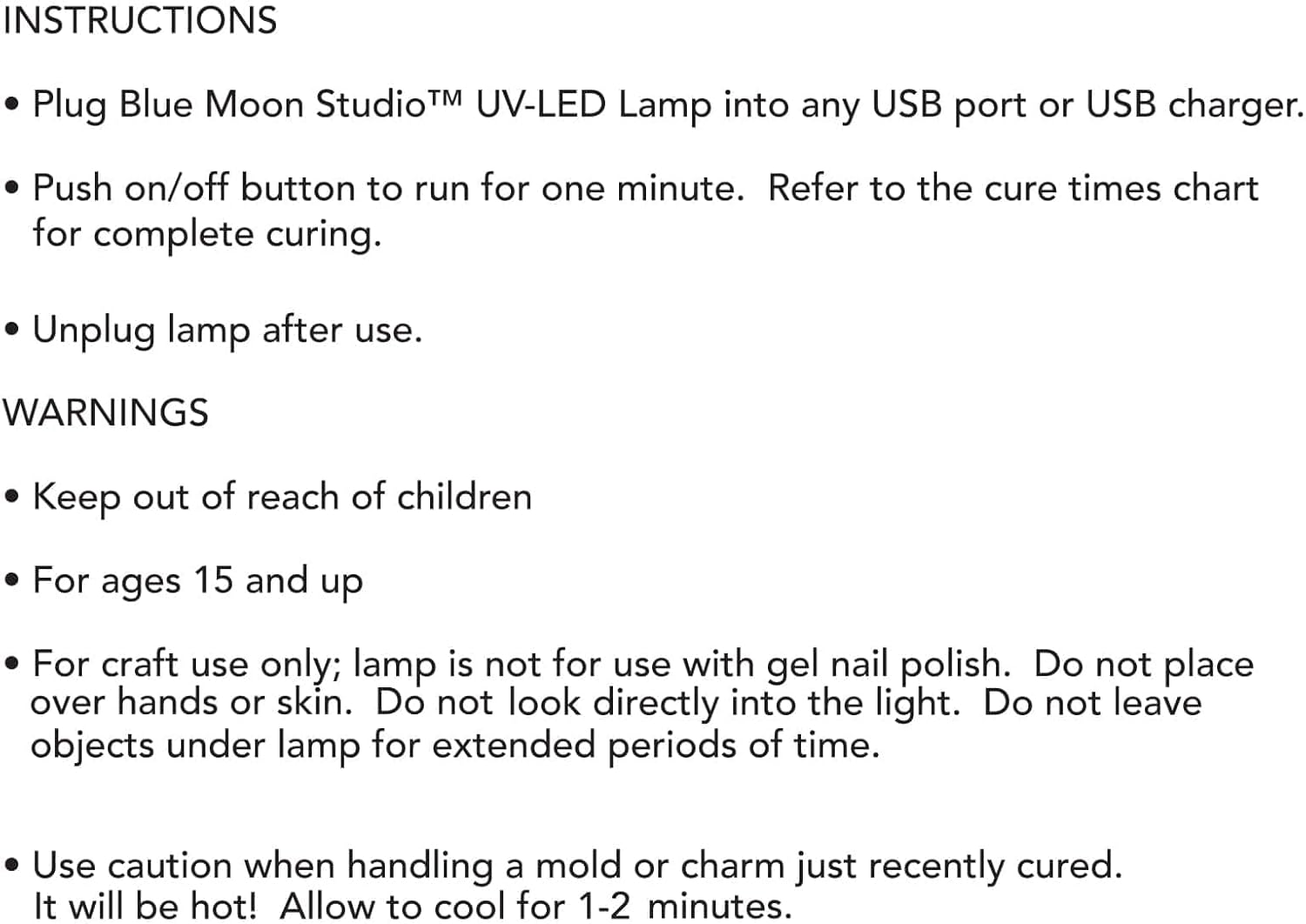 6 Pack: UV Resin Craft Pink Curing USB Lamp