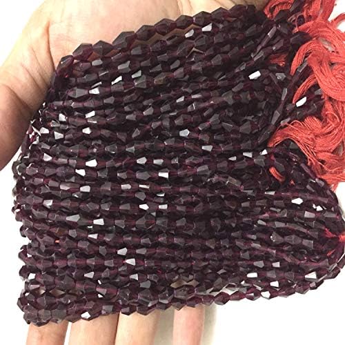 Garnet Faceted Beads,Garnet Faceted Dholak Shape Bead,Garnet Beads,Garnet Machine Cut Beads,Rhodolite Garnet Faceted Beads, Indian Garnet Beads, Micro Faceted Beads