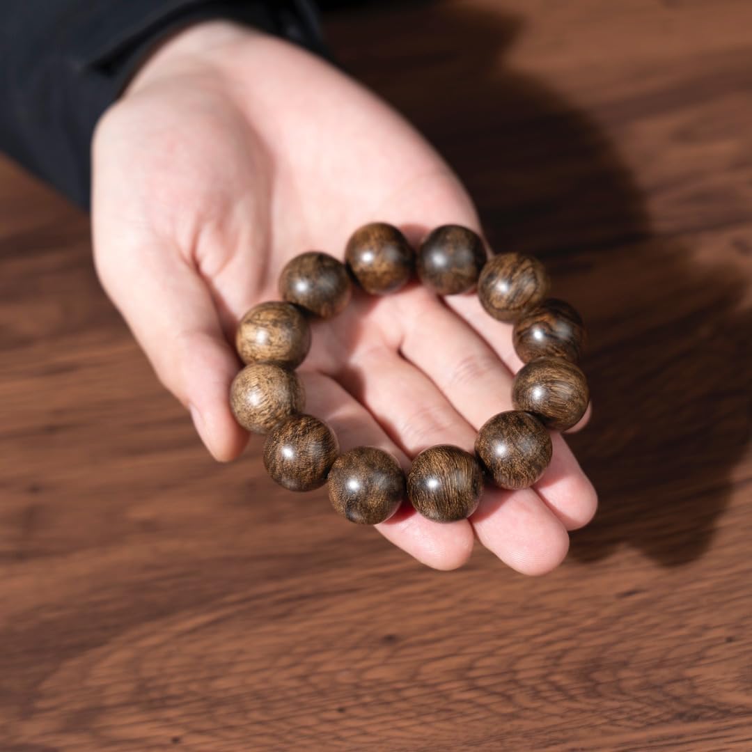 Vietnam Nha Trang White Agarwood Burl Old Material Sinking Grade 20mm*12 Pieces Impressive Jade-like Full Grain