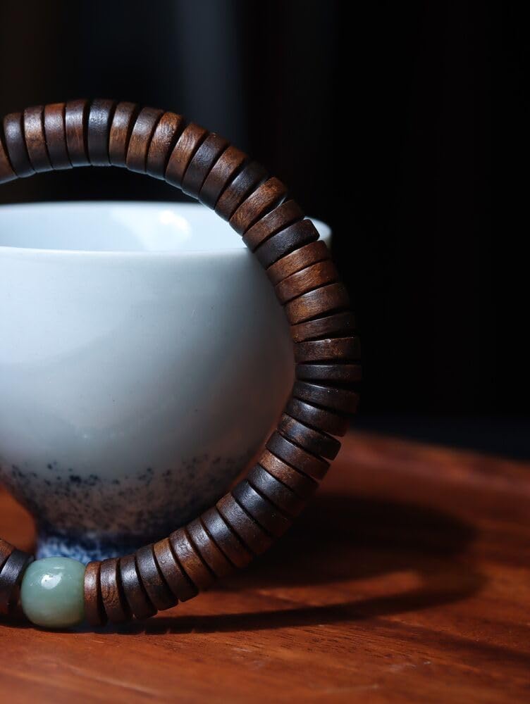 Agarwood Darakan Agarwood Abacus Beads Submerged Grade Strings Buddha Beads Rosary Beads