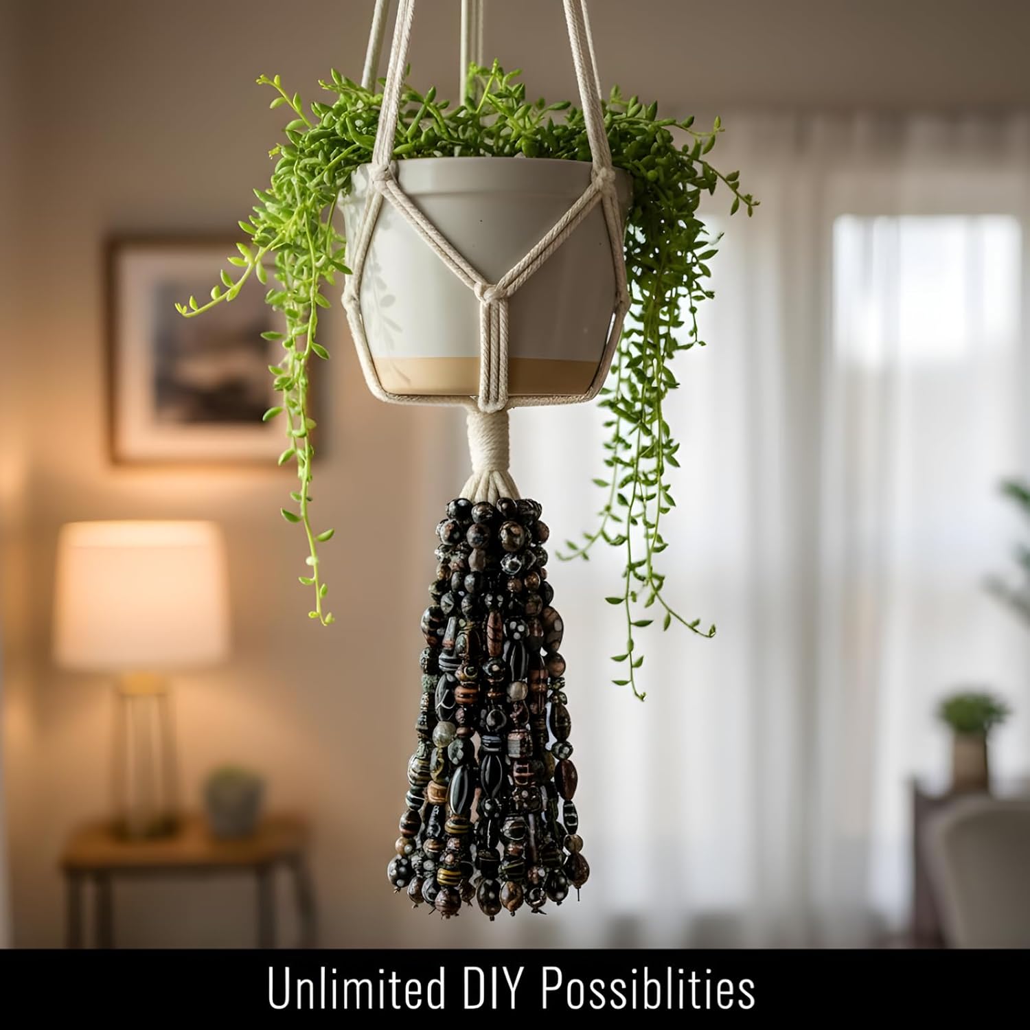 Handcrafted Black Combination Lampwork Glass Beads | Multi-Shape Fancy Assorted | Available in 20 Strands | Artistic Handmade Beads for Jewelry Making, & DIY Crafts.