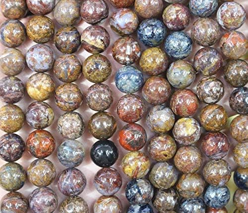 6MM Natural AA Pietersite Beads,15 inches per Strand,Gemstone Smooth Round Loose Beads Wholesale Supply,DIY Beads