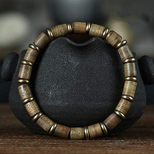 GLW Kalimantan Wild Agarwood 7mm Malas Meditation Prayer Beads #4893