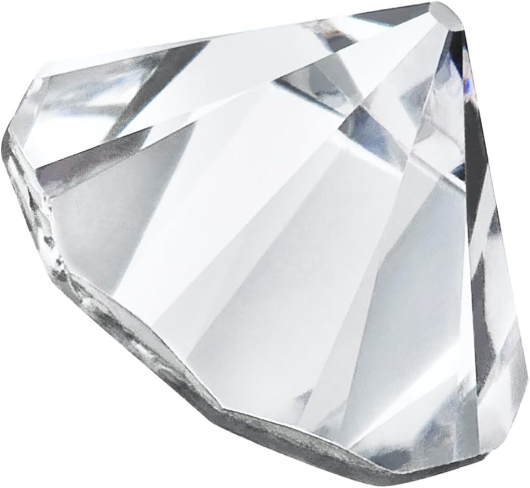 144 Pieces SS29 Preciosa Maxima Czech Spike Cone Hotfix, Crystal