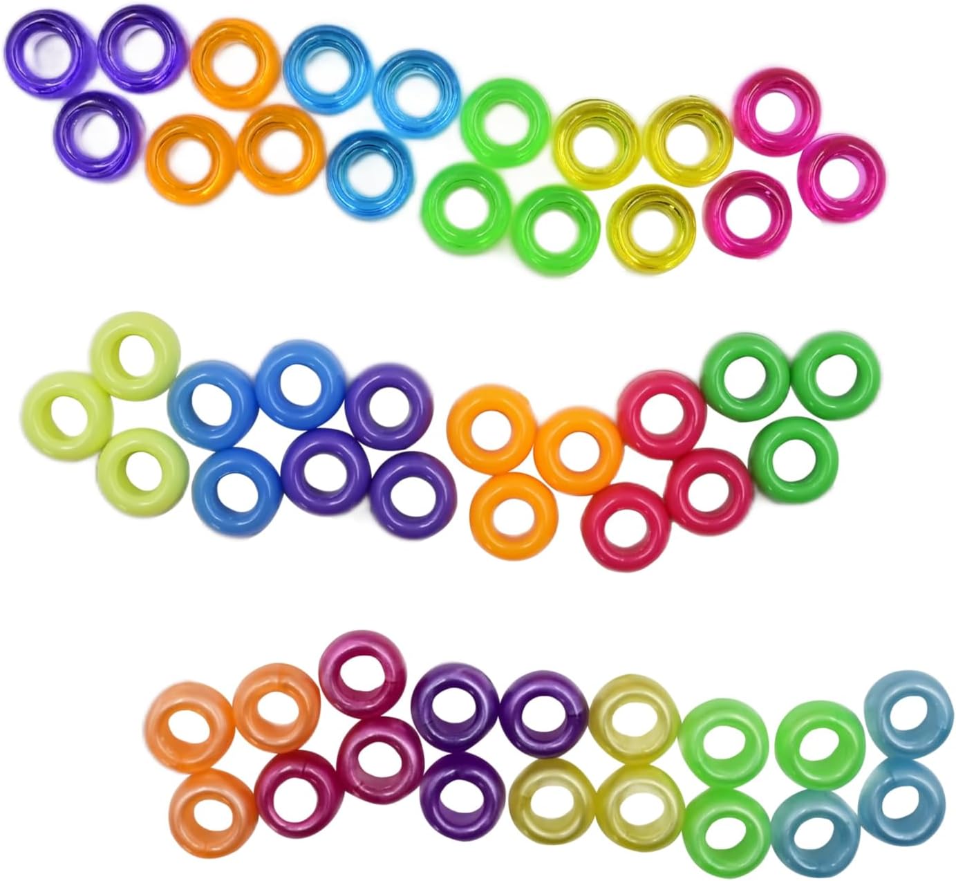 Creatology Rainbow Pony Beads Set, 9 Packs: 2,300 ct. (20,700 Total)