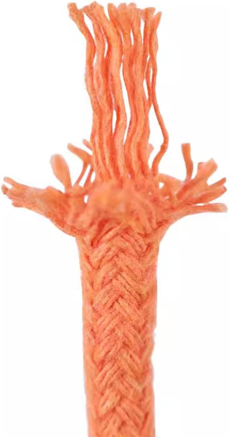 Cotton String Ball, Elastic cord, thread beading string,Macrame Cord 4mm x 100m,4 Rolls,Natural Cotton Rope Thick Craft String Rope,36 Colors,Soft Macrame Rope Cotton Cord for Wall Hanging,Home Decora