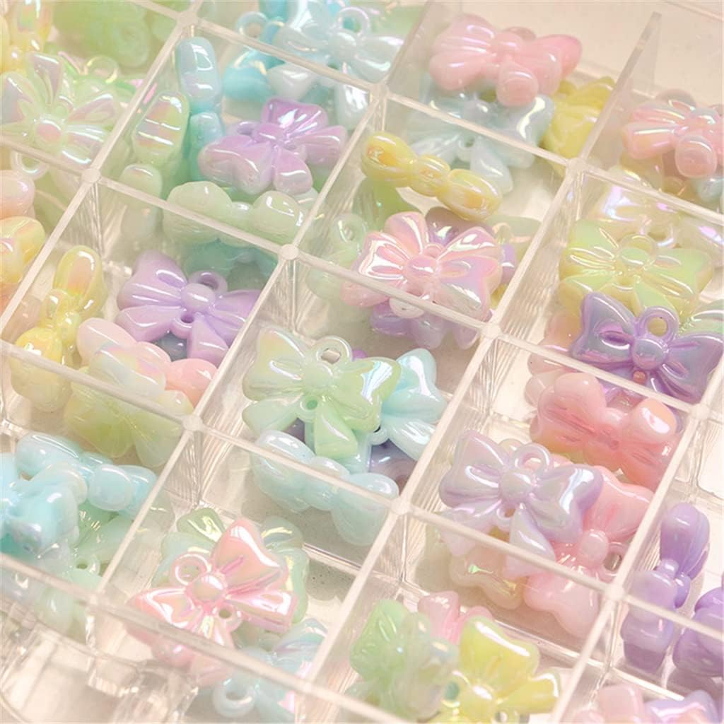 Two Colour Halo Illusion Key Pendant Accessory Mobile Phone Chain Earrings DIY Jewellery(Gray)