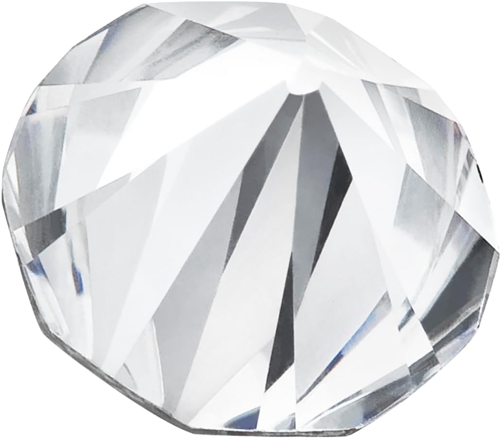 144 Pieces SS29 Preciosa Maxima Czech Spike Cone Hotfix, Crystal