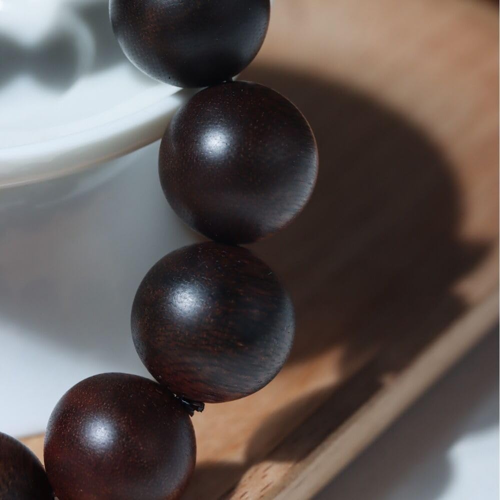 Agarwood 18mm*13pcs Old Material Fusen red Earth agarwood Hand String Beads Rosary Beads