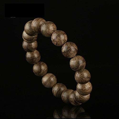 GLW Tarakan 12 Mm Japa Mala Meditation Wild Agarwood Aloewood Prayer Beads #3255