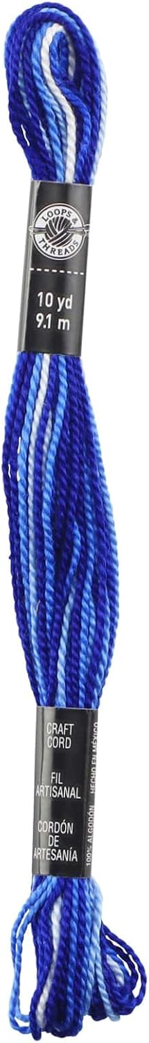 Loops & Threads Variegated Craft Cord, 12 Packs: 36 ct. (432 Total)
