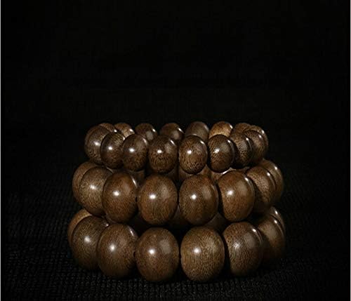 GLW Tarakan 15.7mm Mala Meditation Wild Agarwood Aloewood Prayer Beads #4791