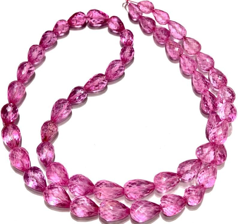 Natural OPAZ Tear Drop Faceted Beads 6x9 18 inch Long String Jewelry Making Gemstone Beads for Necklace Bracelet