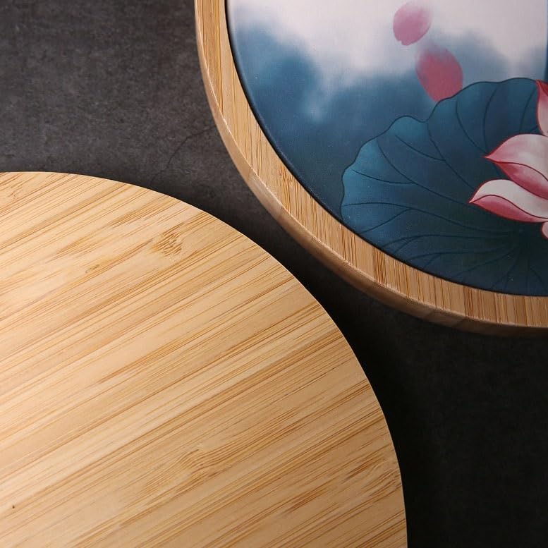 Tray Chinese Quick-Drying Tea Tray Ceramic Teapot Dry Tea Table Tea Table Restaurant Service Tray Serving Trays(D)