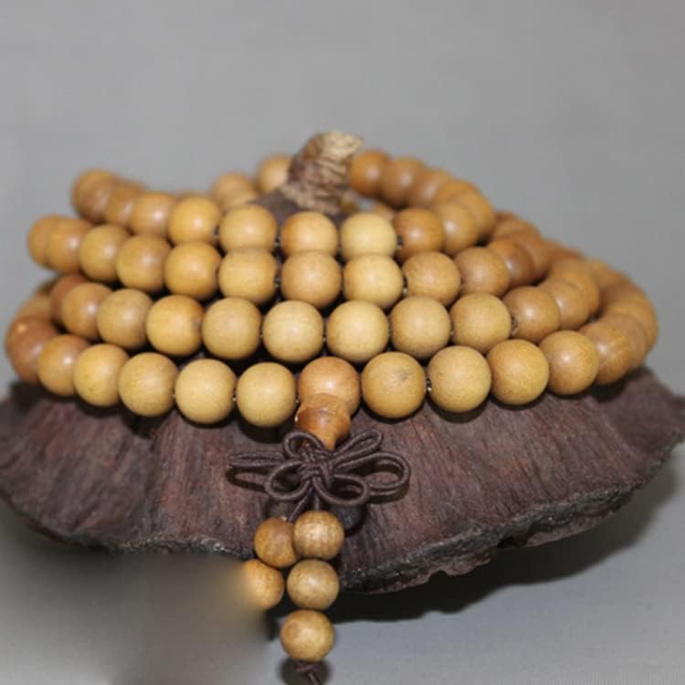 Mascot Wooden Crafts Wood Carving Art Wood Decoration Artwork 印度老山檀香红肉08mm佛珠手串 檀香木手链念珠108颗 规格可选(老山檀香红肉沉水0.5M)