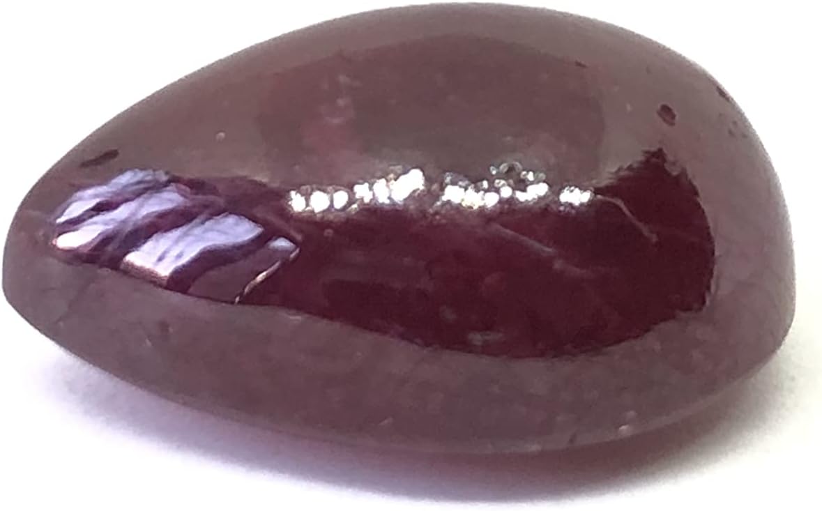 28.35 Ct Deep Red Ruby Pear Shape Cabochon Size 20x15 mm Attractive Unique Quality Most Popular Loose Gemstone Best For Making Jewelry Pendant/Ring