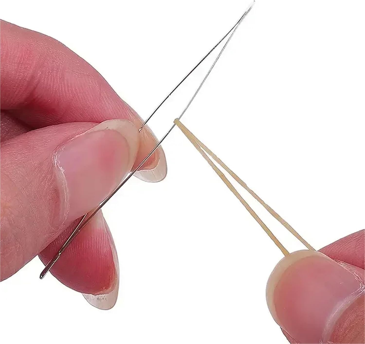 Beading Needles 3/6set Beading Needles Seed Beads Big Eye DIY Beaded Collapsible Pins Open for Jewelry Making Tools(Style-A 6Pcs,6set)