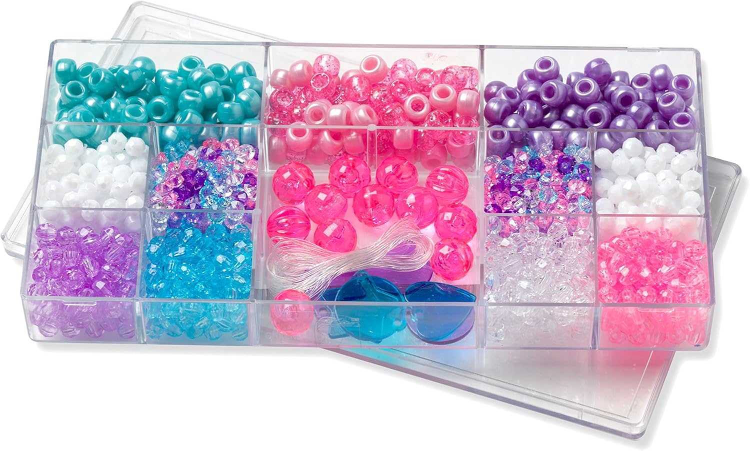 Creatology Unicorn Colors Bead Box, 16 Pack