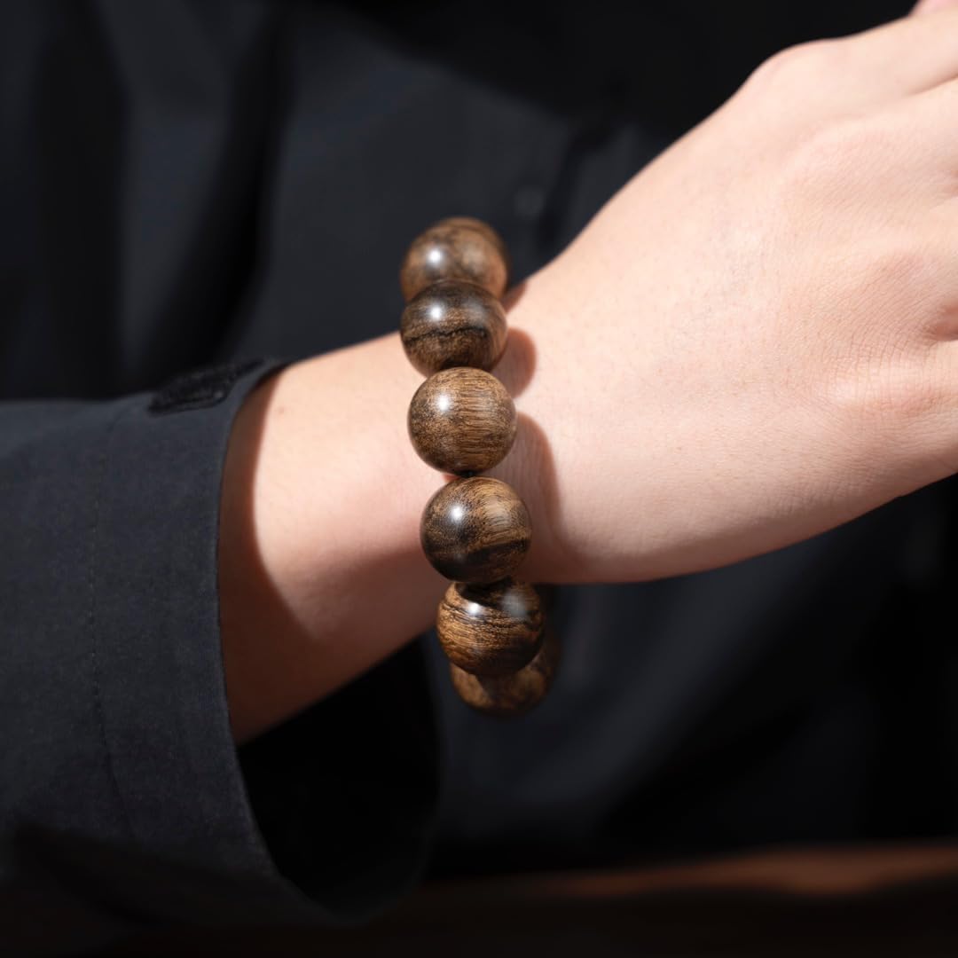 Vietnam Nha Trang White Agarwood Burl Old Material Sinking Grade 20mm*12 Pieces Impressive Jade-like Full Grain