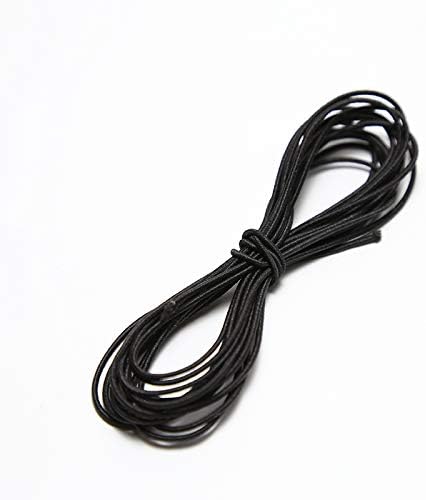 Beading Cords & Threads, Round Stretchy String for DIY Sewing, Beading Craft, Rubber Rope Band Line Accessories 1pcs, 1-4mm, 5-80M(1.5 mm (80 m Long))