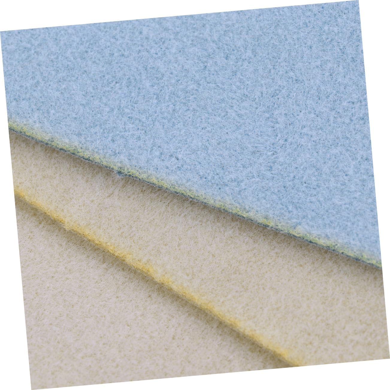 Lurrose 40pcs Non- Bead Mats for Jewelry Making Flocking Material Keeps Beads Place Cushioning for Comfortable Beading Random Colors