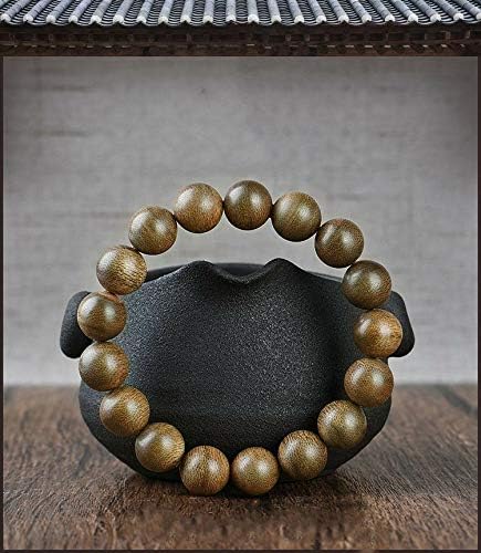 GLW Malas Prayer Beads Kalimantan Wild Agarwood Aloewood 14mm #4906