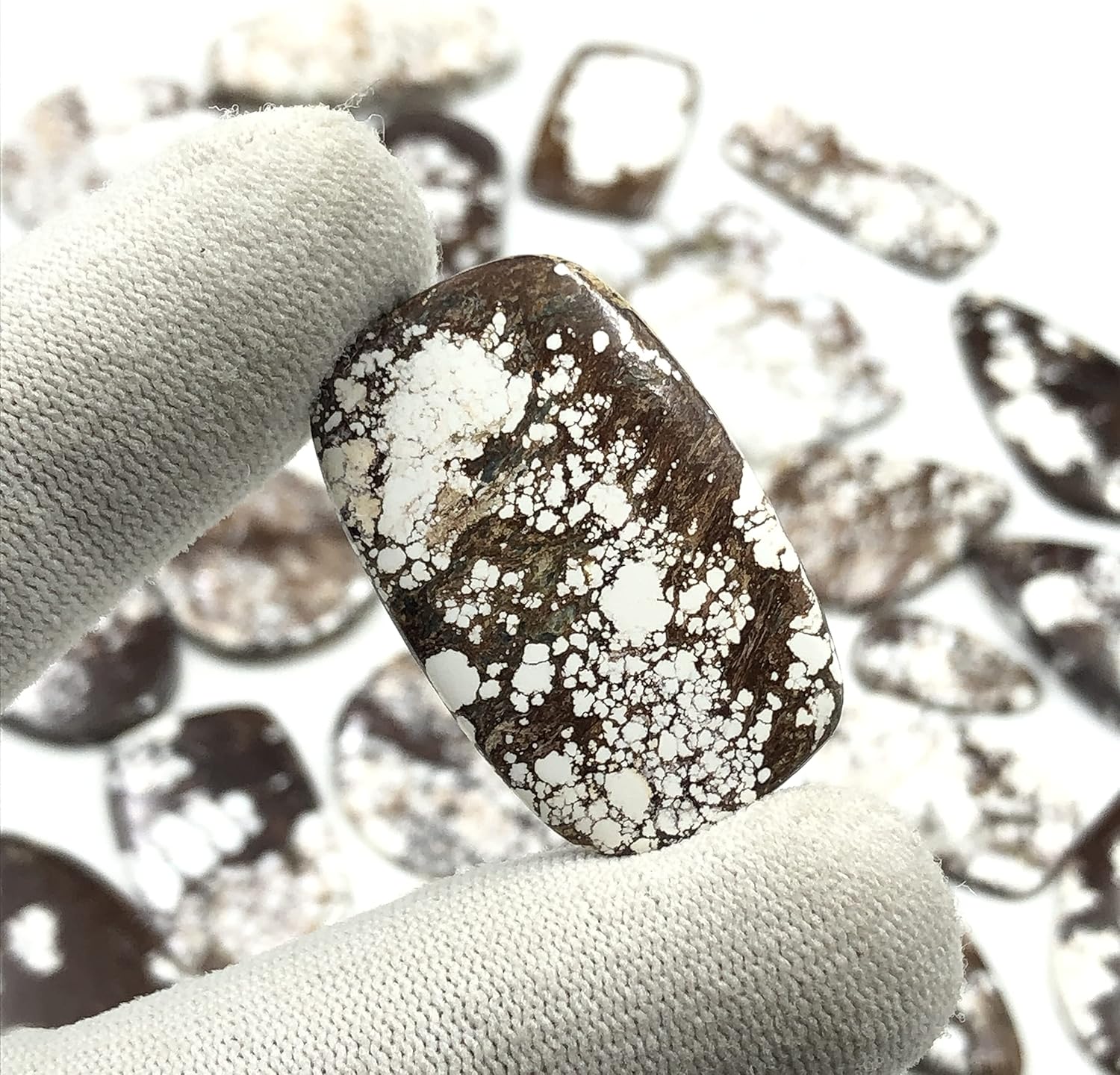 Natural WILD HORSE Gemstone Loose Cabochon Lot For Jewelry Making, Loose Gemstone For Ring, Earring & Pendant Necklace, Jewelry Making Cabochons, Healing Gemstones