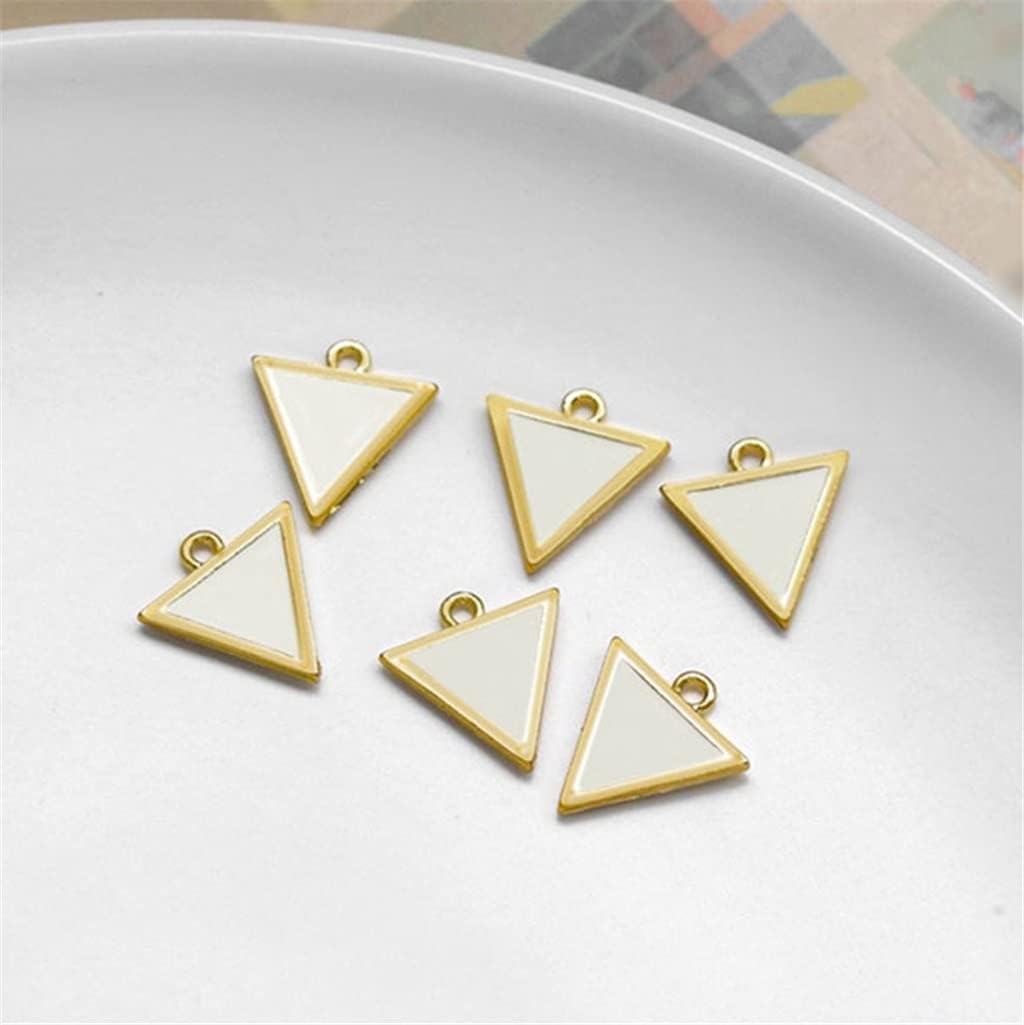 Hollow Drip Oil Alloy Earrings Accessories Clashing DIY Handicraft Materials Jewelry(Black)