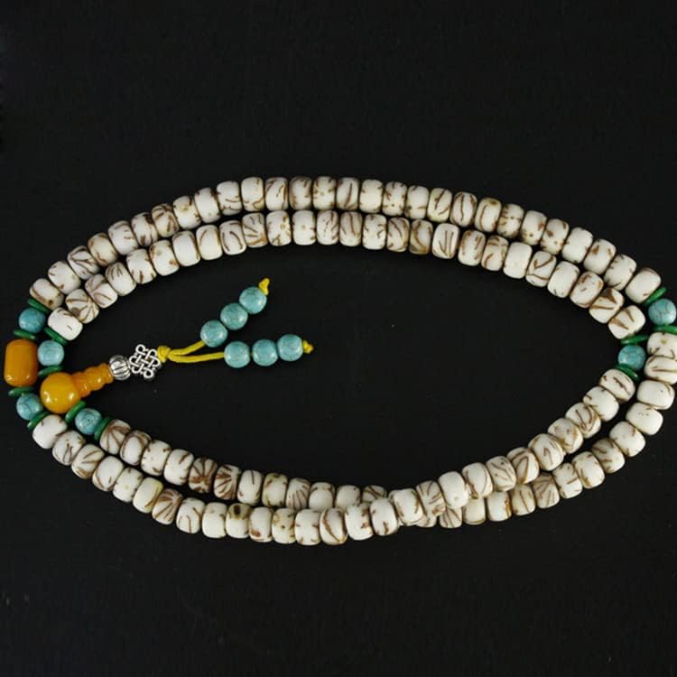 Mascot Wooden Crafts Wood Carving Art Wood Decoration Artwork 藏式金丝菩提108佛珠手串手链 菩提子佛珠手链(藏式金丝菩提7*10)