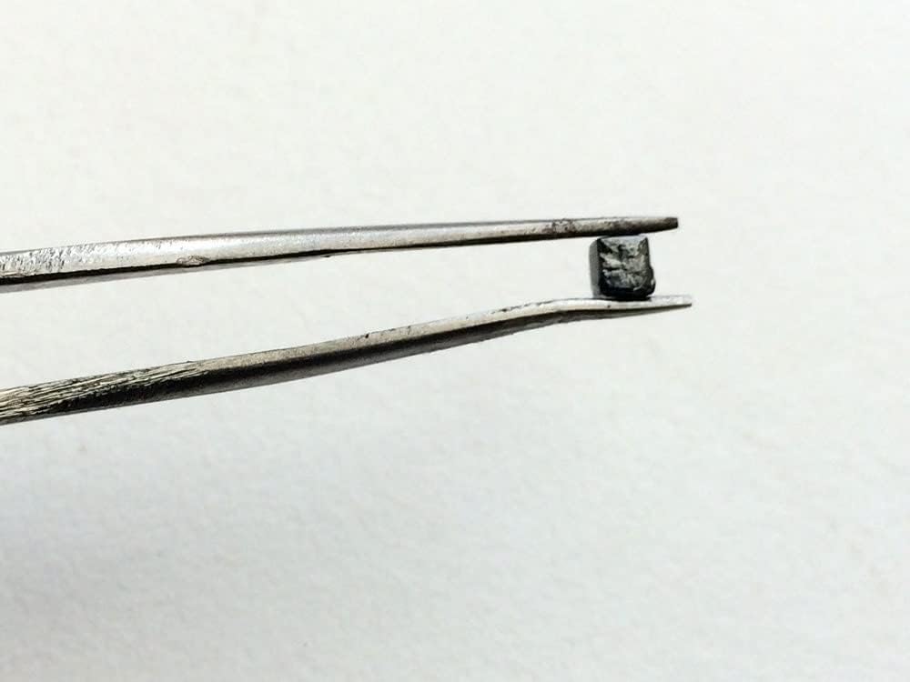 Women's 2-3mm Black Perfect Cube Rough Diamonds, Undrilled Natural Black Raw Diamond Box Bead, Loose Raw Uncut Diamond Cubes (5Pc To 20Pcs)