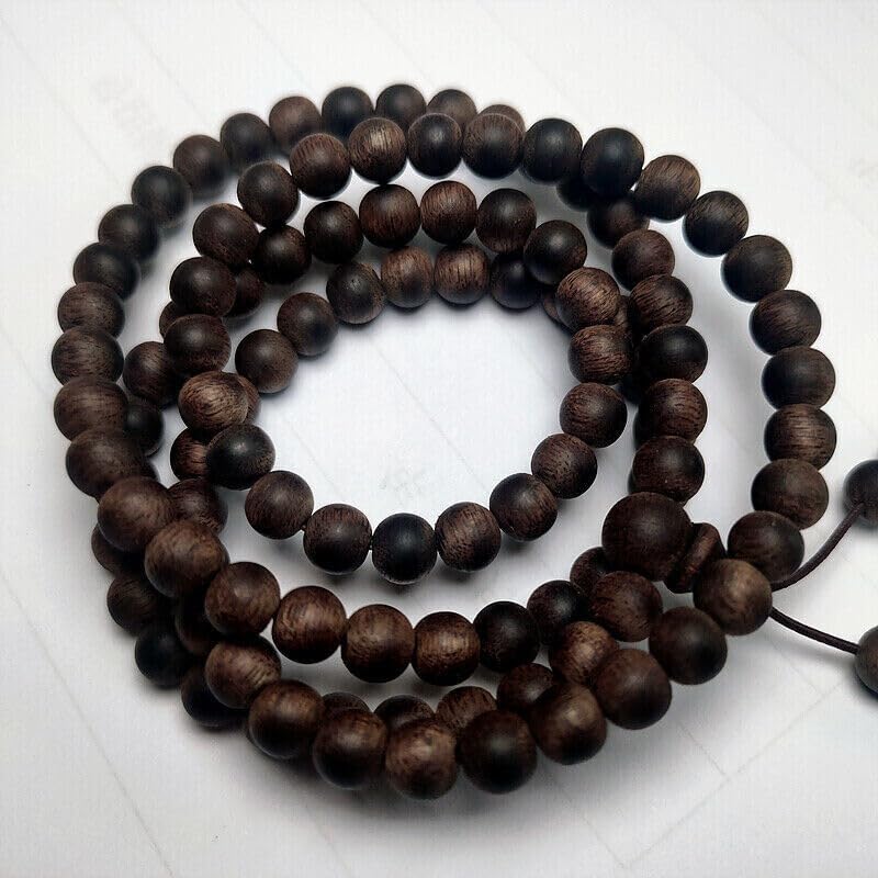 Agarwood Vietnam Sinking Qinan Kynam Kyara Kinam Agarwood 6mm 108 Prayer Beads Juzu