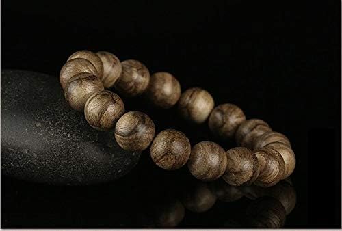 GLW Tarakan 12 Mm Japa Mala Meditation Wild Agarwood Aloewood Prayer Beads #3255