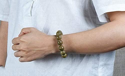 GLW Brunei Genuine Natural Wild Agarwood Aloewood 15mm Malas Prayer Beads #4917