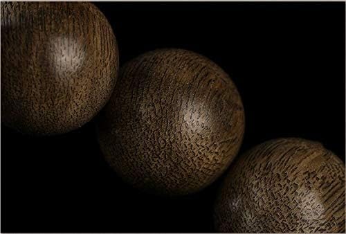 GLW Brunei Genuine Natural Wild Agarwood Aloewood 15 Mm Malas Prayer Beads #4925