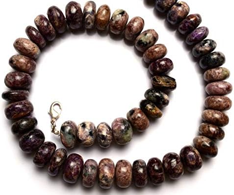 16 inch Strand Natural charolite 13-14 mm rondelle Smooth Beads for Jewelry - Super Rare Gemstone charolite Smooth 13 to 14mm rondelle Beads 16 inch Full Strand fine Quality Necklace