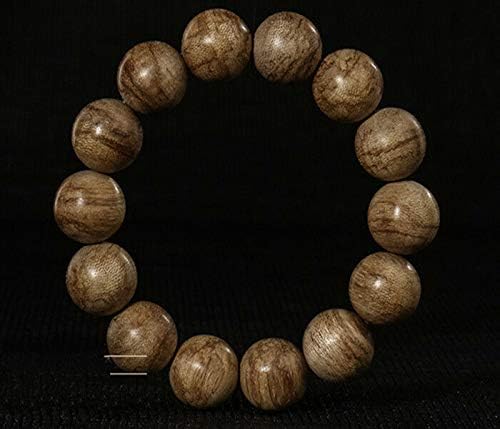 GLW HaiNan 15.7 Mm Mala Meditation Wild Agarwood Aloewood Prayer Beads #4783
