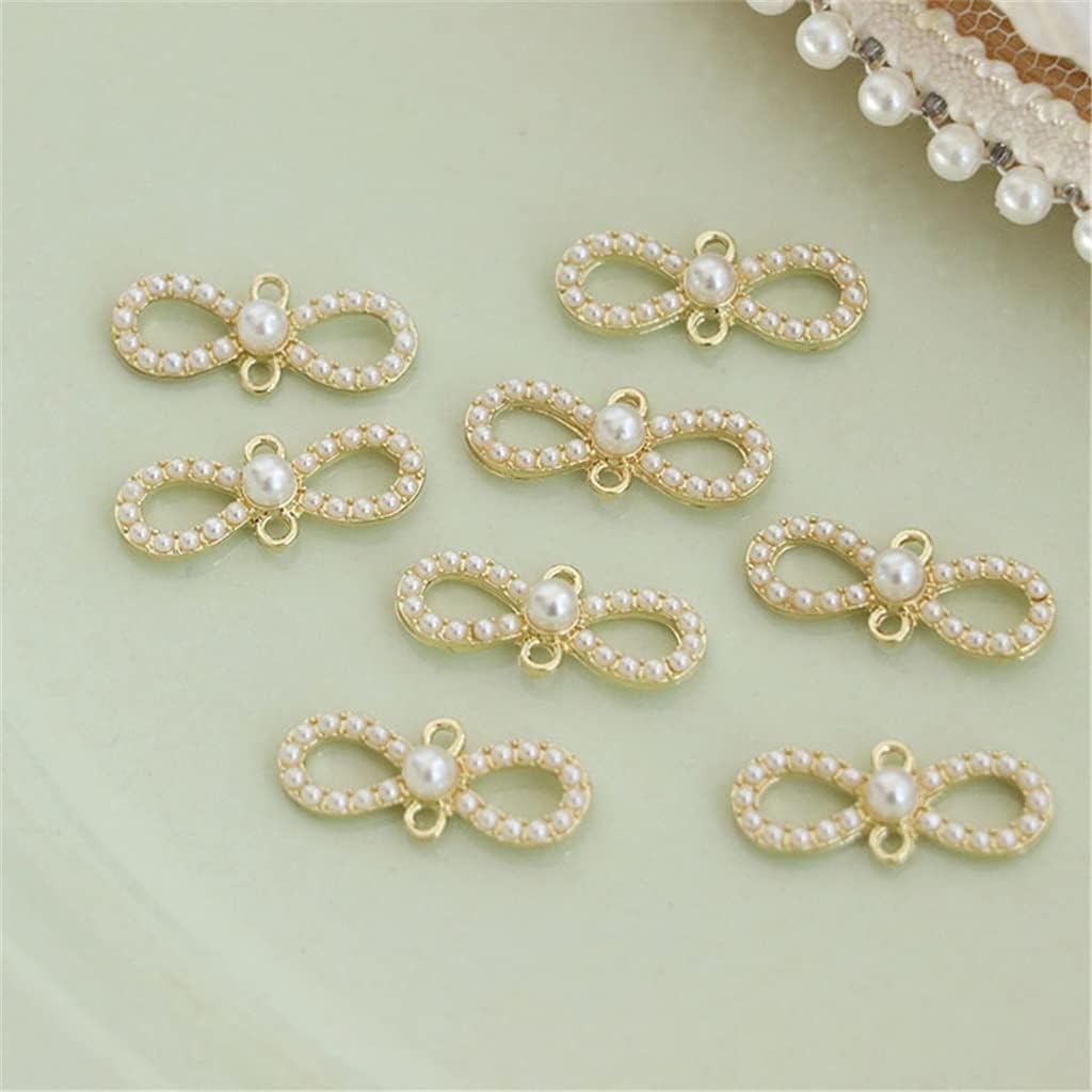 Pearl Dangling Pendant Earrings Accessories Handmade DIY Phone Case Jewelry Material