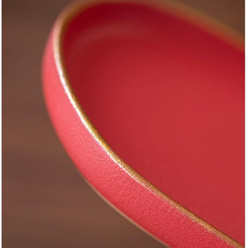 Tray Palace Black Tea Tray Ceramic Tray Home Office Kung Fu Tea Set Simple Small Dry Tea Tray Serving Trays