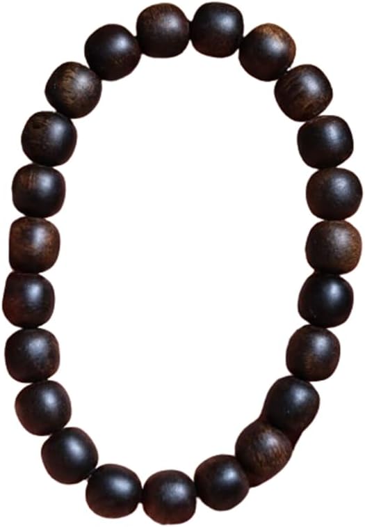 Agarwood Natural Darakan Agarwood submerged Grade Strings 8 * 8㎜ Buddha Beads Rosary Beads