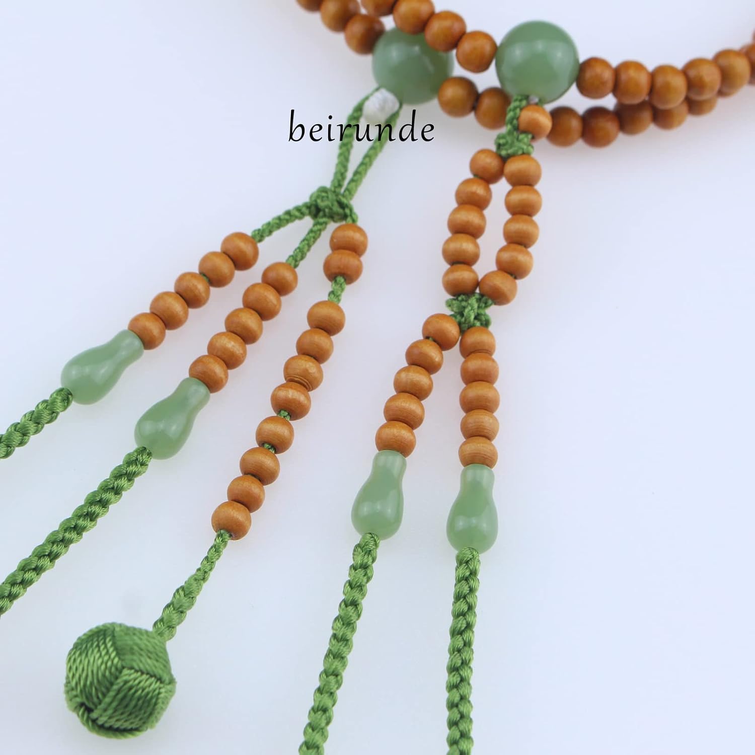 Wood Beads Japanese SGI Soka Gakkai Juzu Nichiren Buddhism Prayer Beads