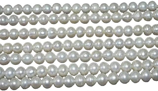 Natural Exotic Fresh Water Pearl Smooth Rondelle Beads 7 mm Approx,8 inch lot of 10 Strands CHIK-STRD-94962