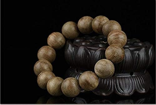 GLW kalimantan Genuine Natural Wild Agarwood Aloewood Malas Prayer beads 15 mm #4924