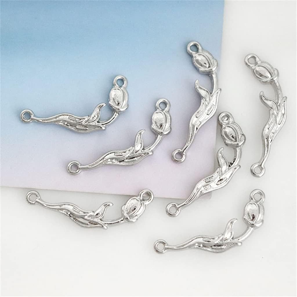 Alloy Plating Hole Jewelry Charm Handcraft DIY Accessories Material Kit