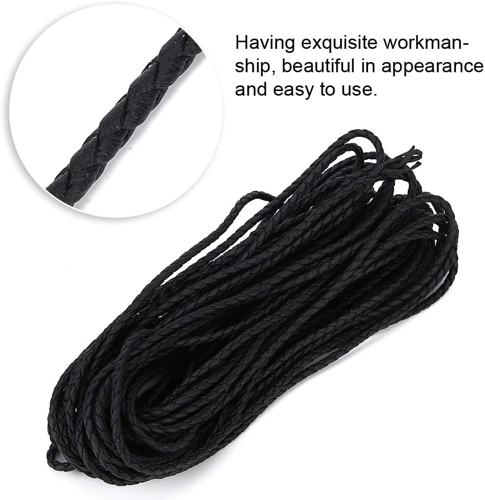 Oceanside Necklace Cord, PU Leather Soft Bracelet Cord, Jewelry Making Cord Necklace for Bracelets & Necklaces