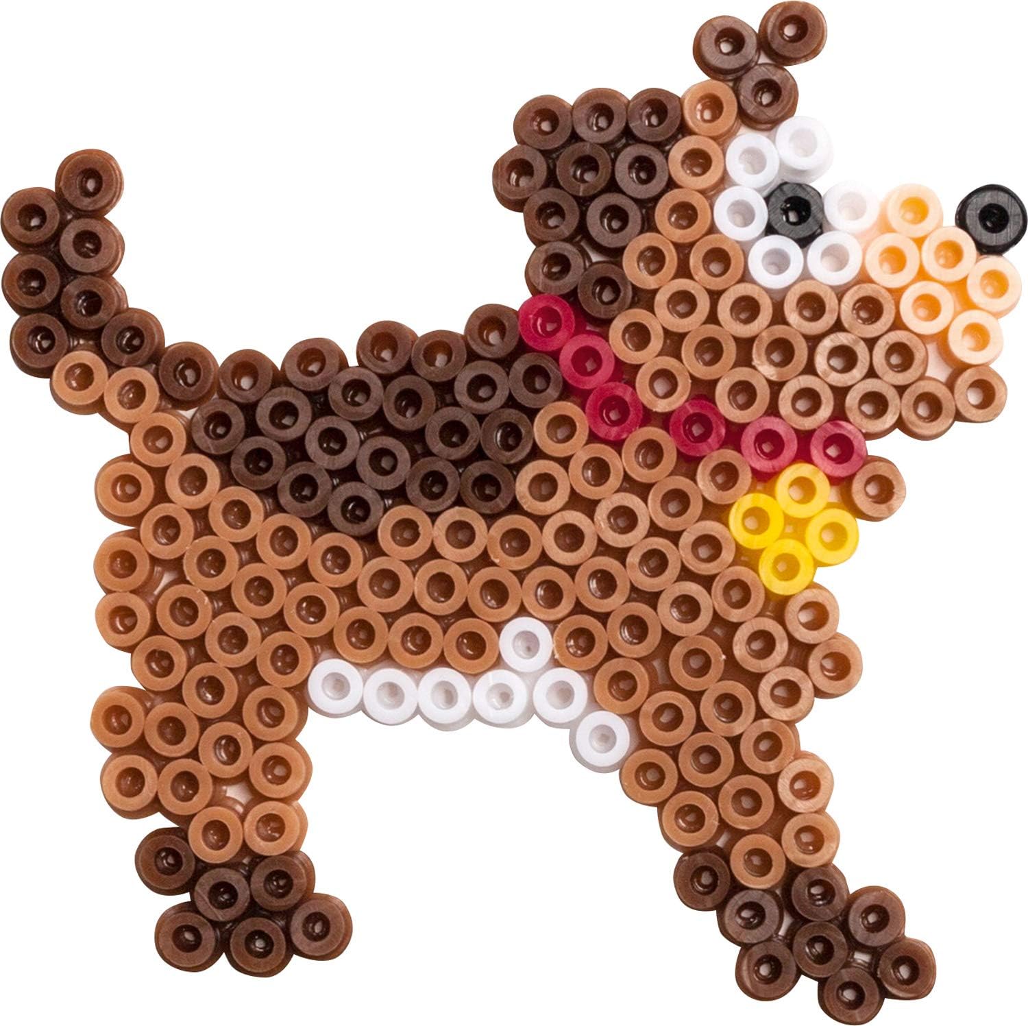 folia 73219 Ironing Beads in Bucket, 30,000 Pieces Assorted in 22 Different Colours, Diameter Approx. 5 mm, Great Addition to The Pin Plates