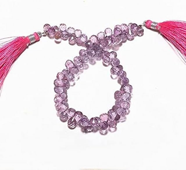 Coated Crystal Bead, Micro Faceted Briolette Beads, Tear Drop Beads 8x12mm Beads, 8 Inch lot of 10 Strands CHIK-STRD-94340