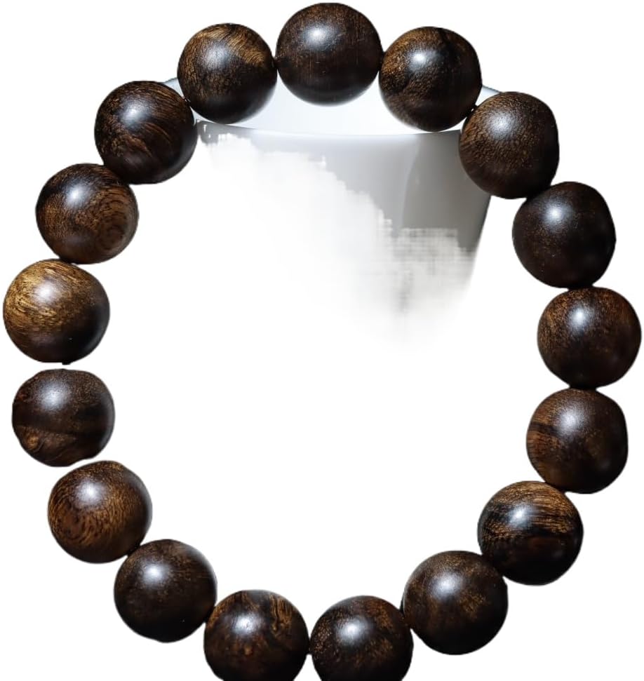 Vietnam Nha Trang White Agarwood Burl Old Material Sinking Grade 12mm*17 Pieces Impressive Jade-like Full Grain