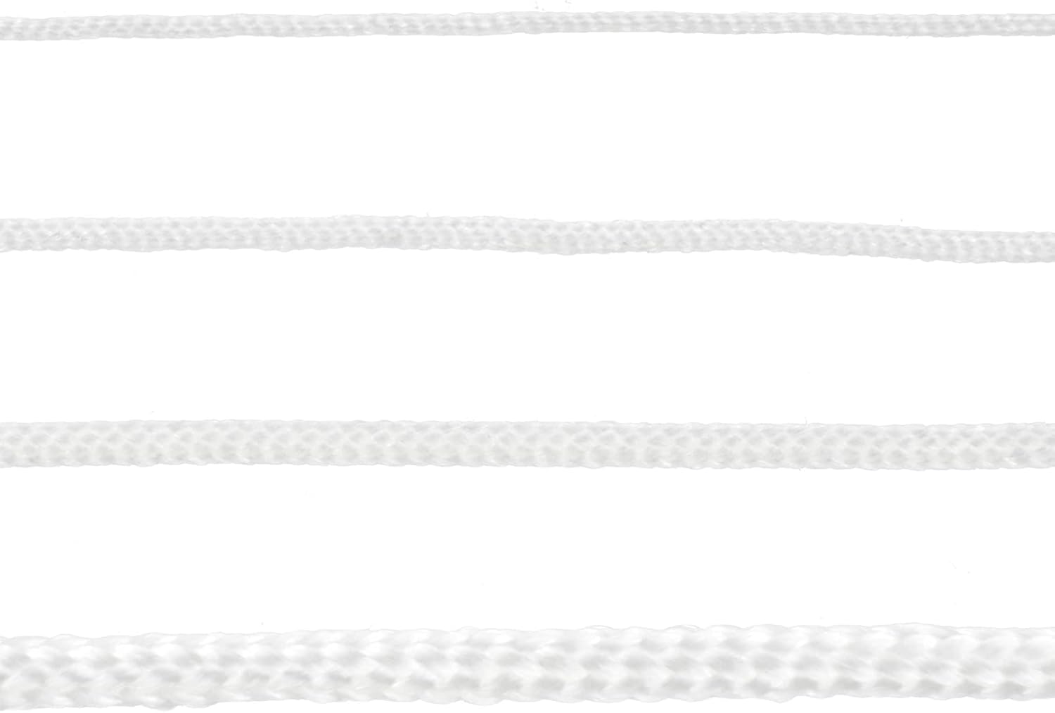 Bead Landing White Nylon Cord Assortment – 12 Pack for Bracelets, Anklets & Craft Projects